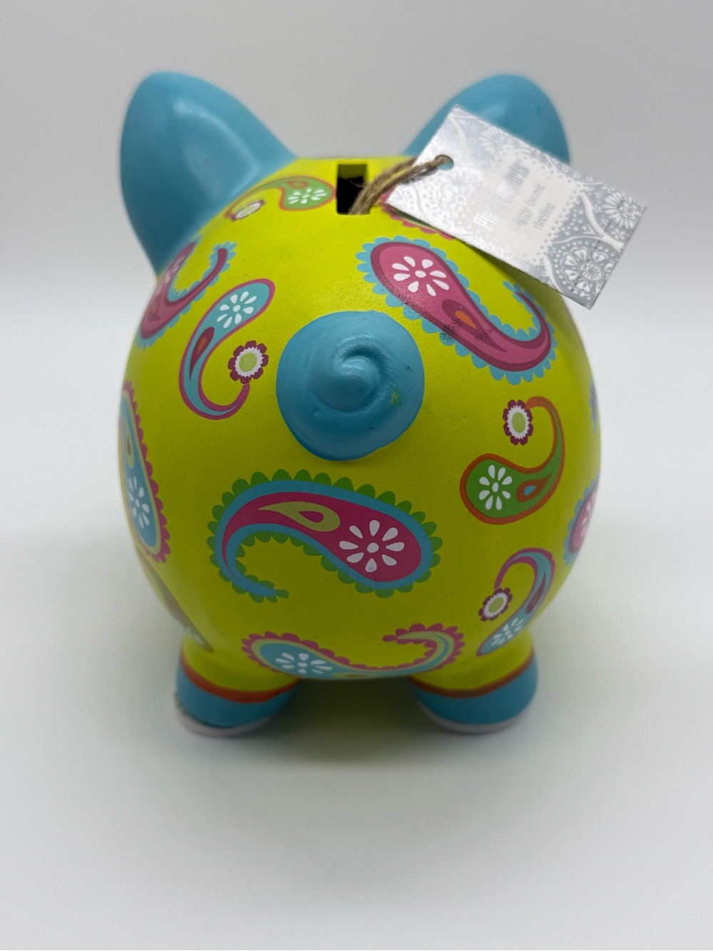 NWT Lot Of 2 Piggy Banks Coordinating Colors - Picture 10 of 11